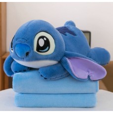 Мягкая игрушка Стич + плед 1.6*1