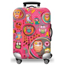 Чехол для чемодана размер M (22"-24") Owls