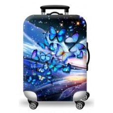 Чехол для чемодана размер M (22"-24") Butterflies