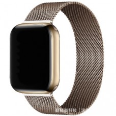 Металлический ремешок для Apple Watch 38 mm/40 mm/41 mm с магнитной застежкой Gold