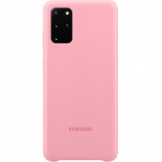 Чехол накладка Samsung Silicone Cover для Samsung Galaxy S20 Plus Rose