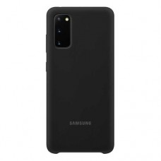 Чехол накладка Samsung Silicone Cover для Samsung Galaxy S20 Plus Black