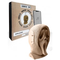 QBRIX Картонный 3D конструктор Крик души