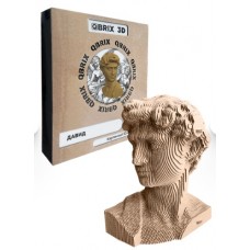 QBRIX Картонный 3D конструктор Давид